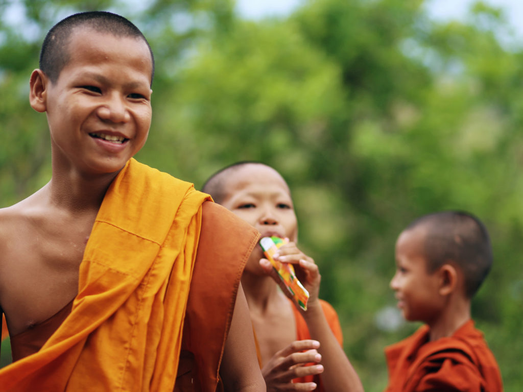 Children monks of Cambodia