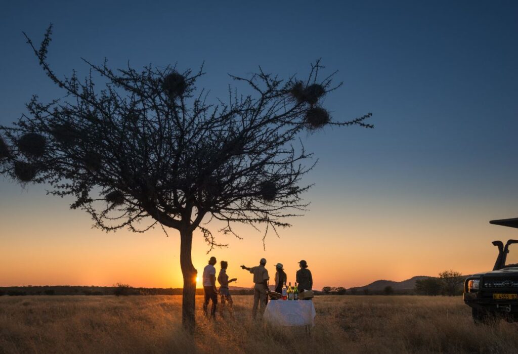 Sundowners in Africa