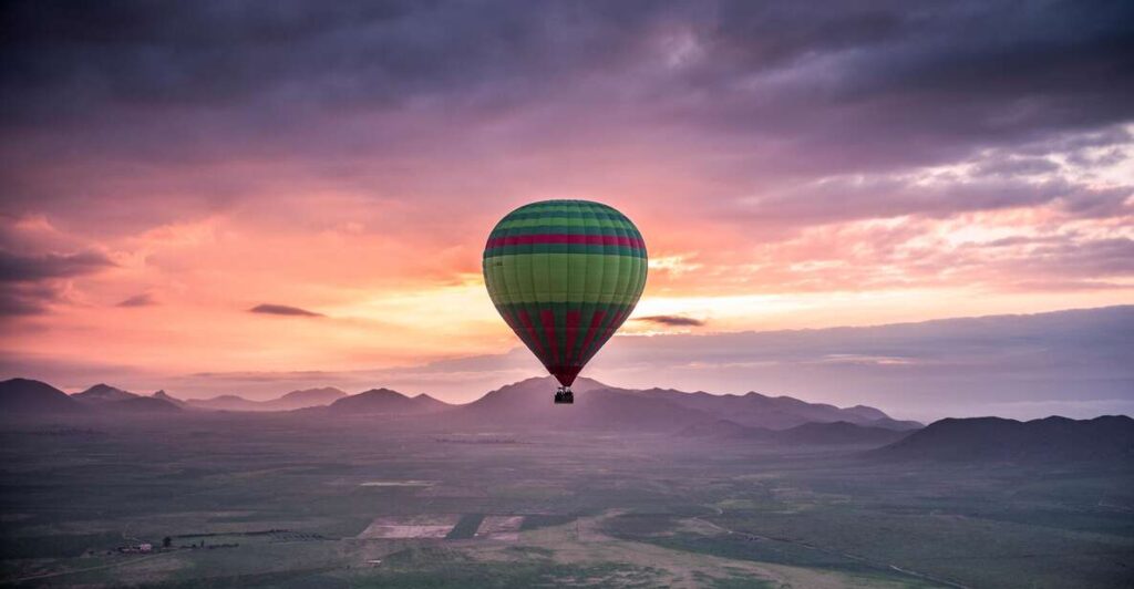 Morocco: Marrakech Hot Air Balloon Rde