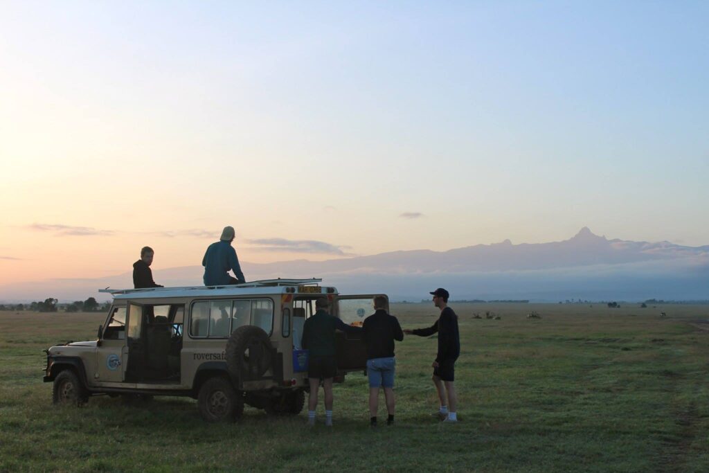 Mt Kenya Sunset