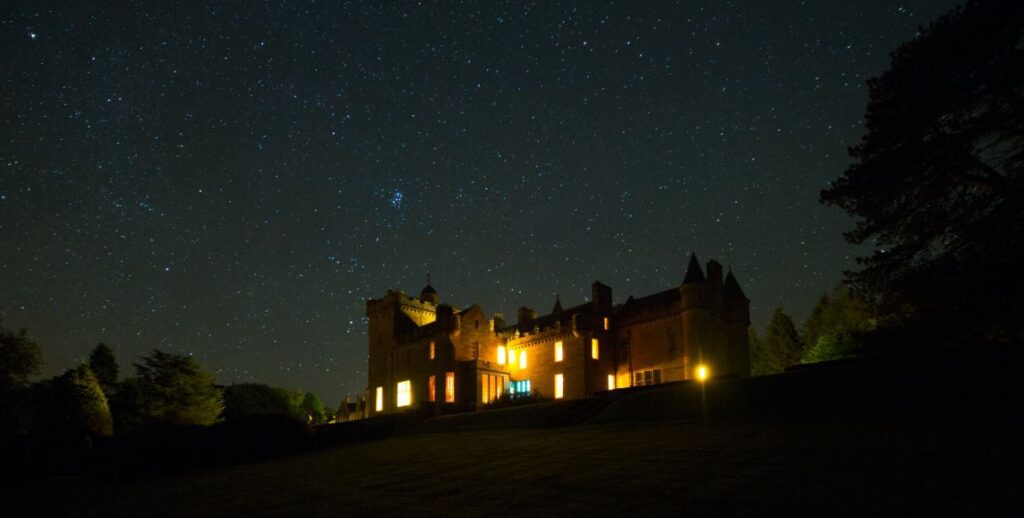 Stargazing and Northern Lights at Glenapp Castle