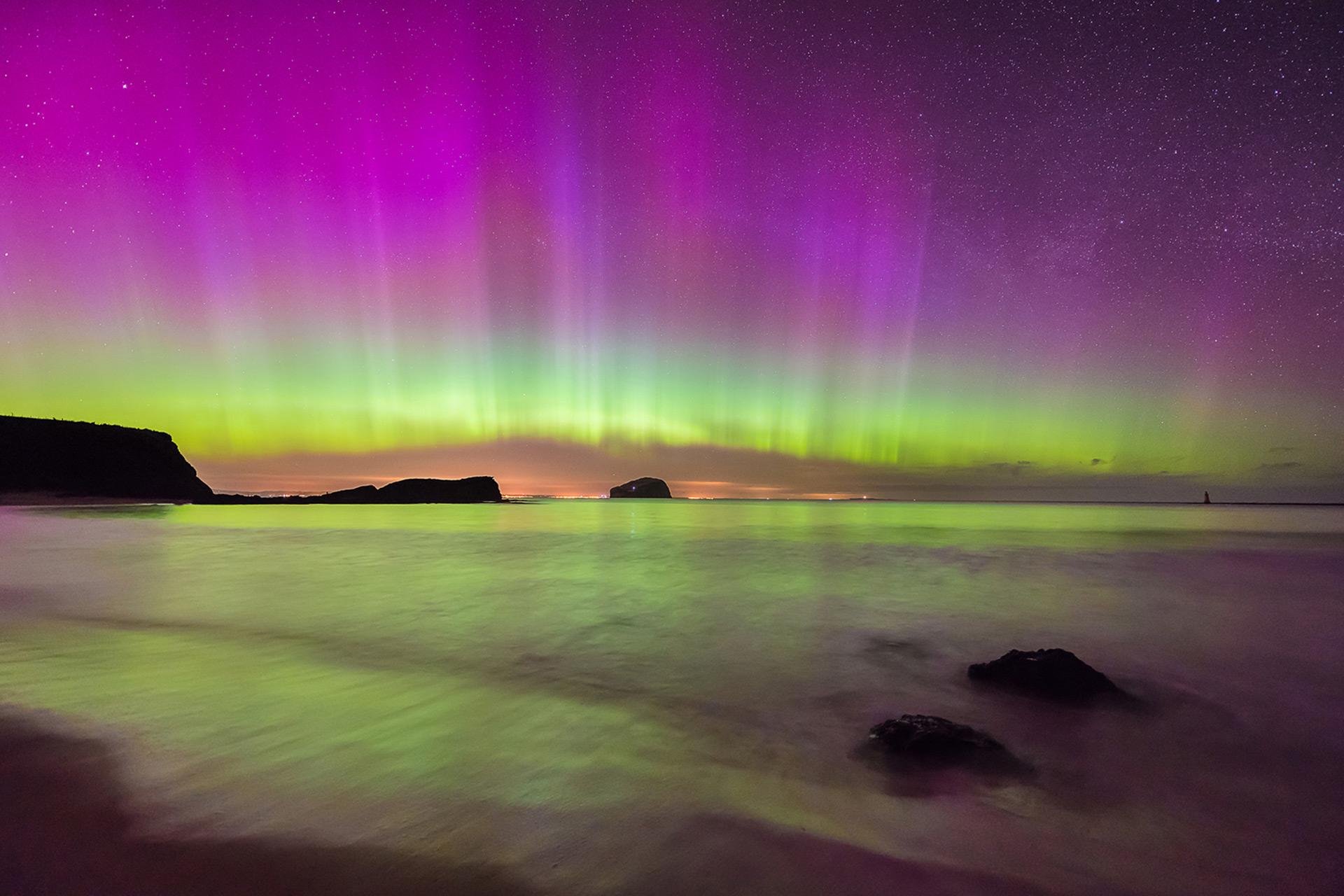 Northern Lights Scotland, UK