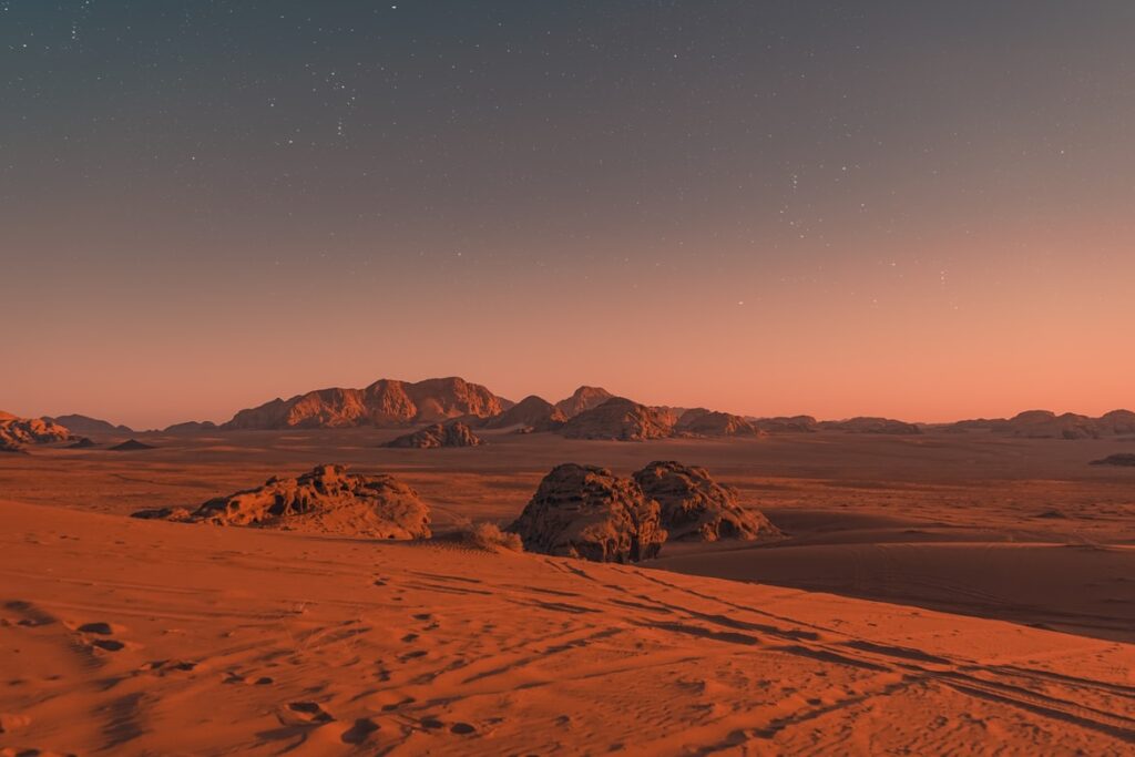 Stargazing Wadi Rum