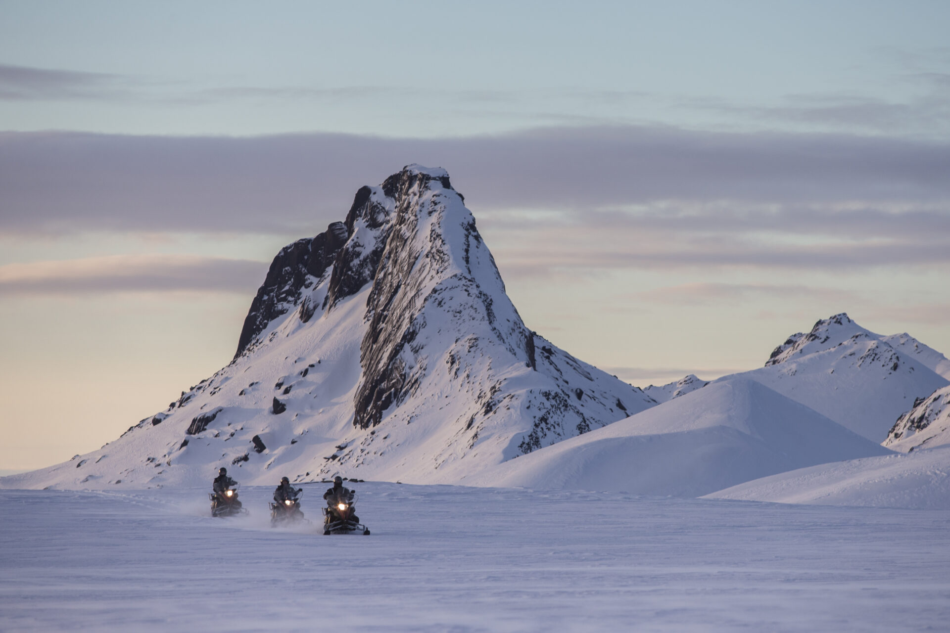 Snowmobiling Iceland