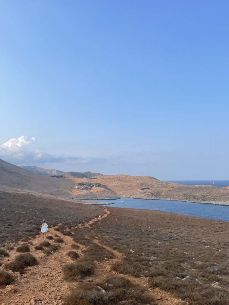 A sunset hike through the Deep Mani's rugged landscapes to Cape Matapan