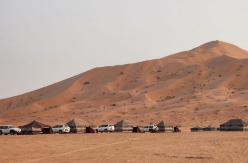 Bedouin Camp in the Empty Quarter