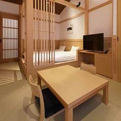 Japanese-Western Room with Open Air Bath B