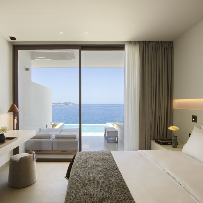 Deluxe Suite With Private Pool & Sunset Sea View