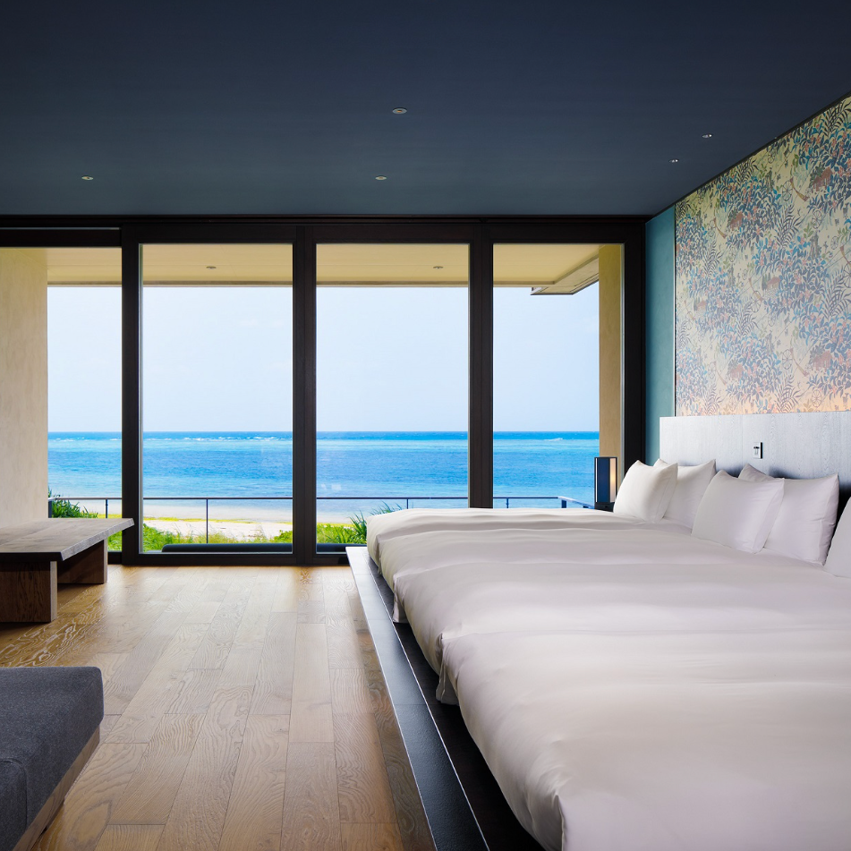  Haru (Oceanfront balcony suite)