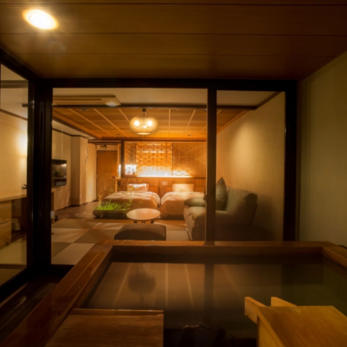 Shakkyo Renewal onsen room