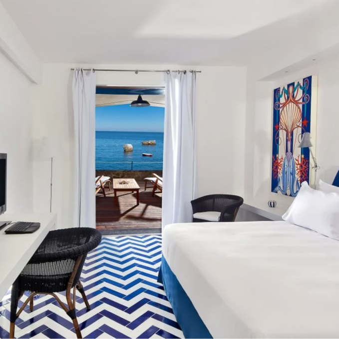 Superior Double Room with Sea View and Terrace