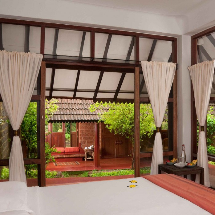 Konkan Villa with private courtyard garden