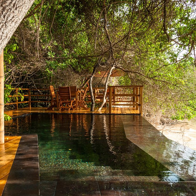 Sea Level Bungalow with Private Pool (Isleta) 